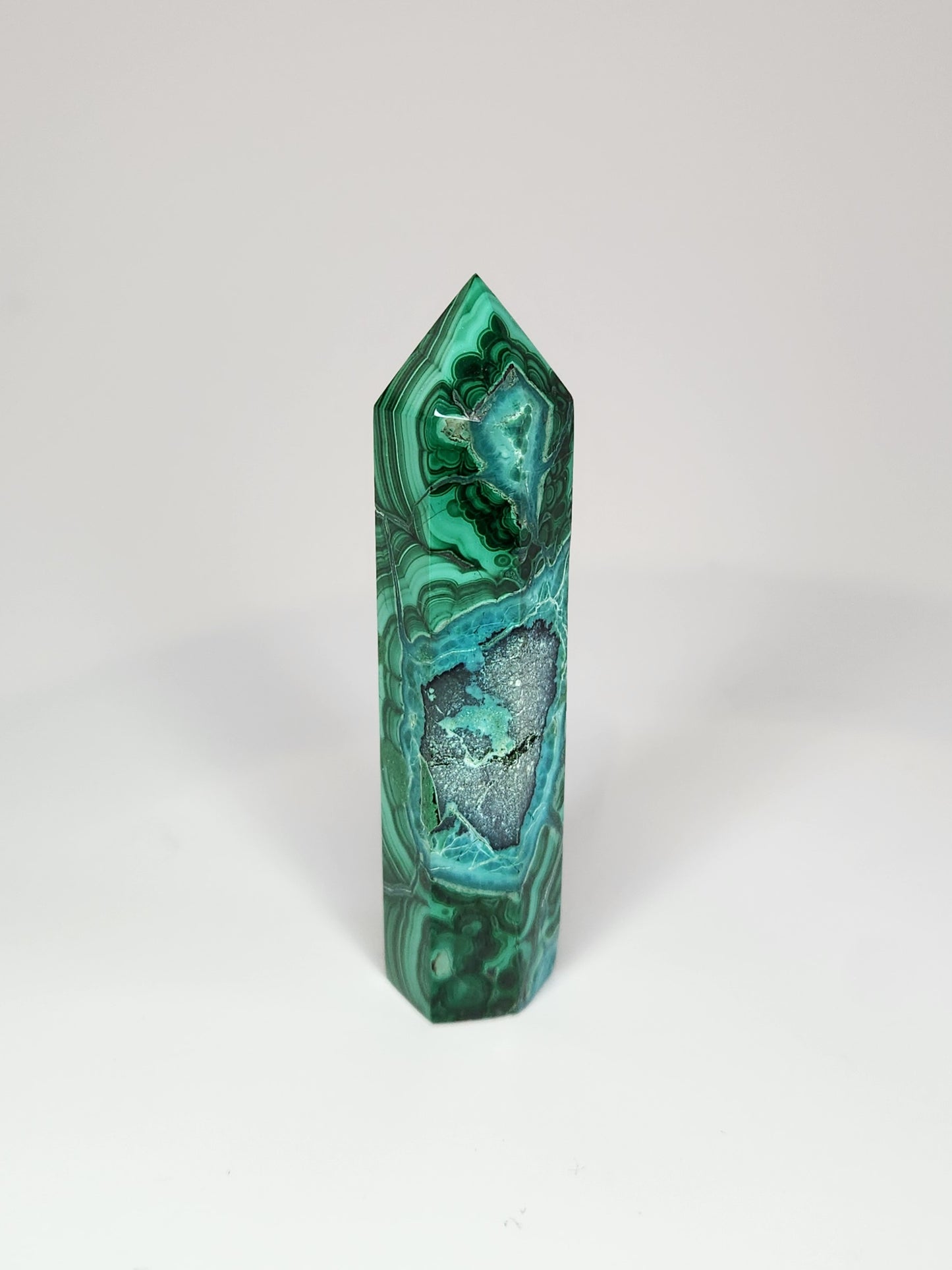 Malachite Chrysocolla Towers