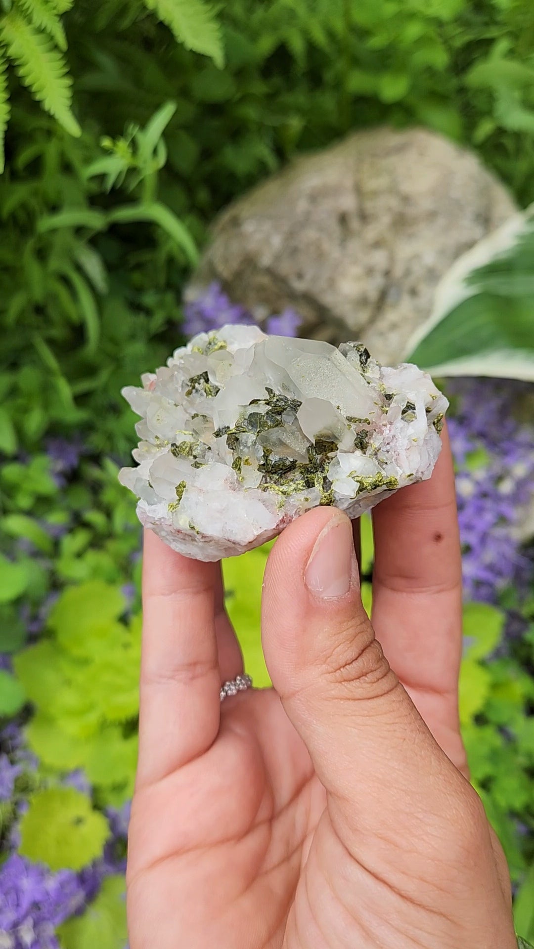 Epidote and Quartz I