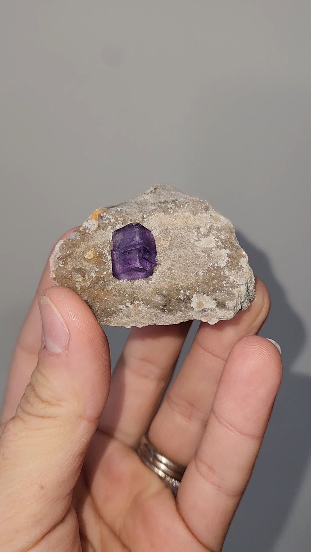 Fluorite on Matrix