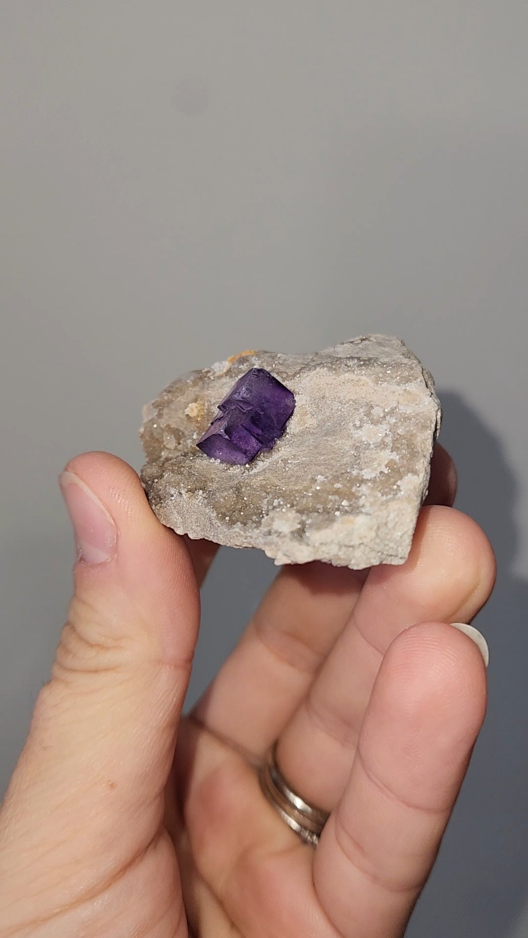 Fluorite on Matrix