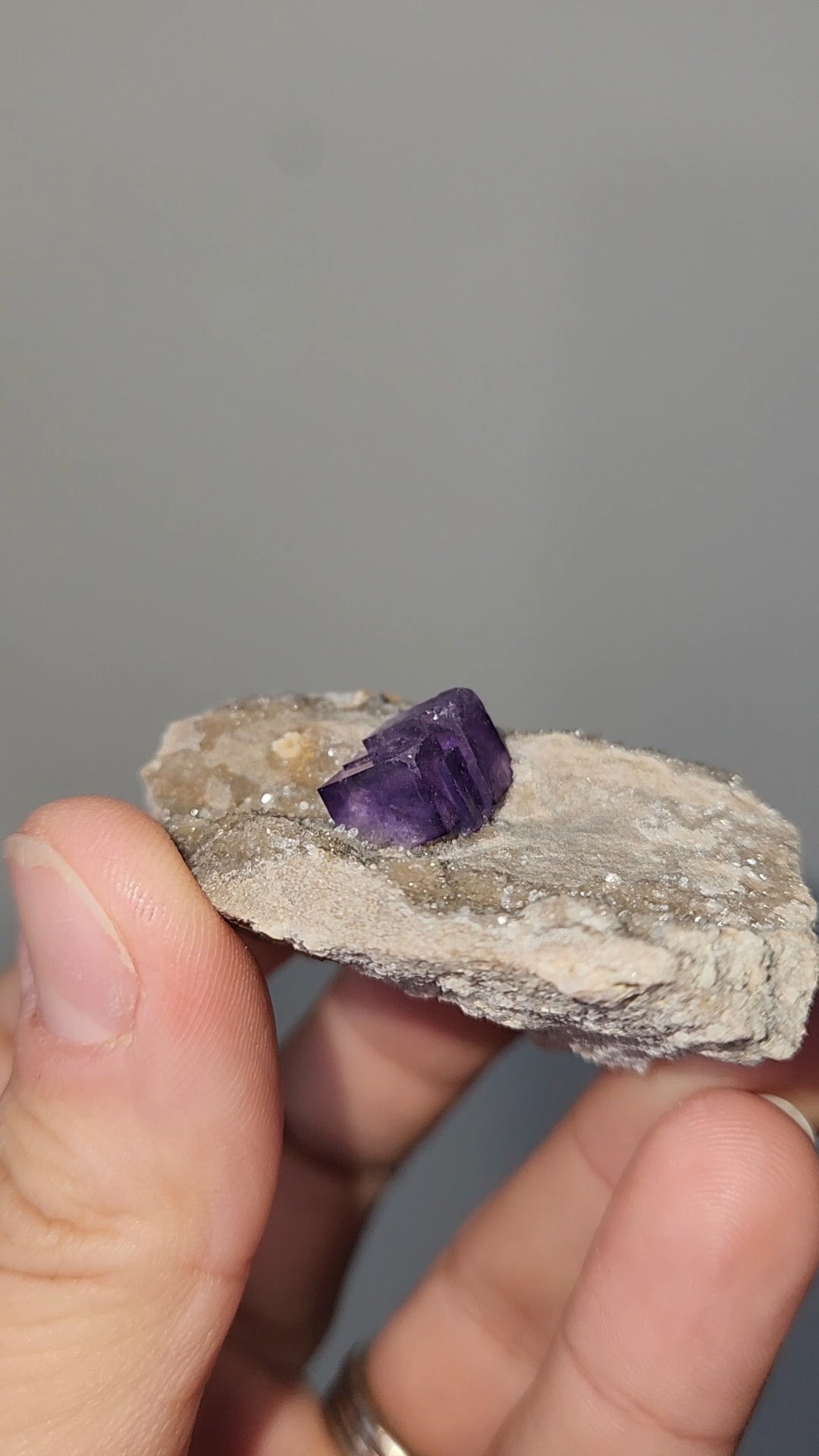 Fluorite on Matrix