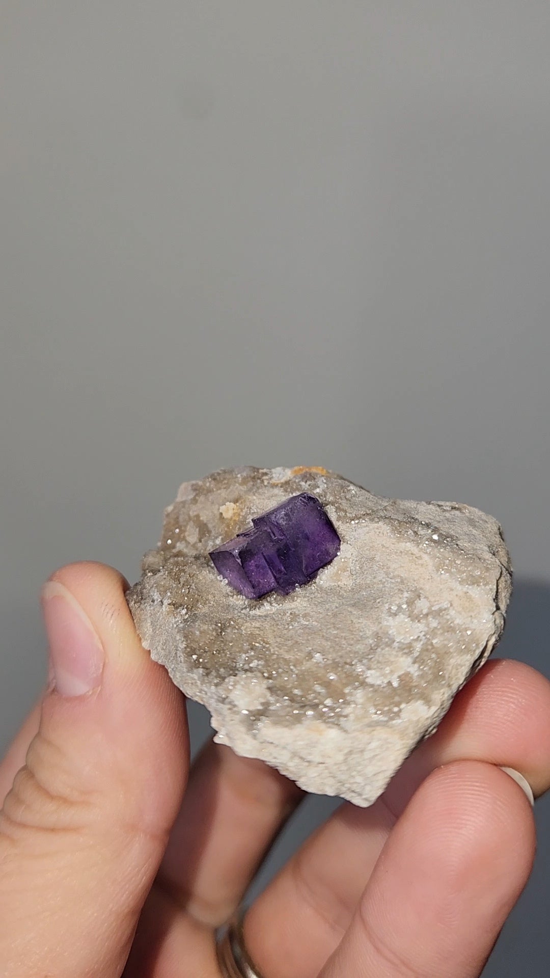Fluorite on Matrix