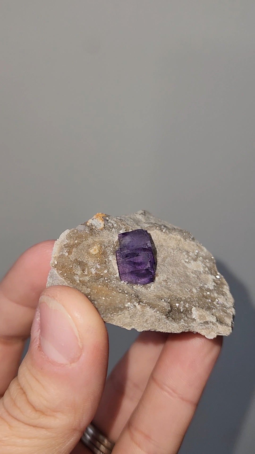 Fluorite on Matrix