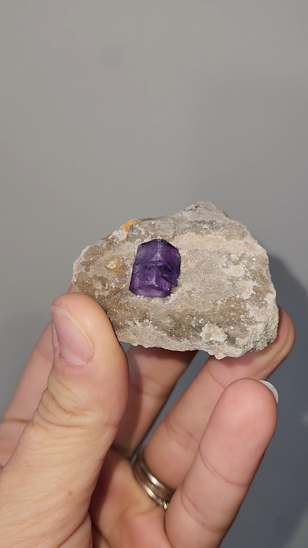 Fluorite on Matrix