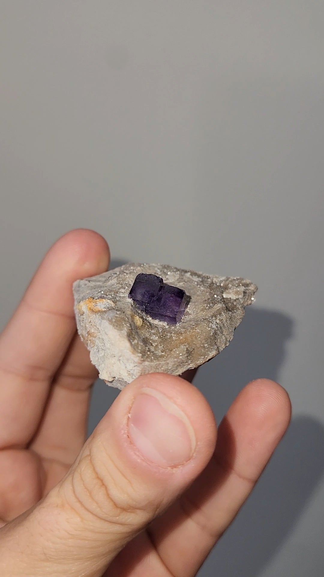 Fluorite on Matrix