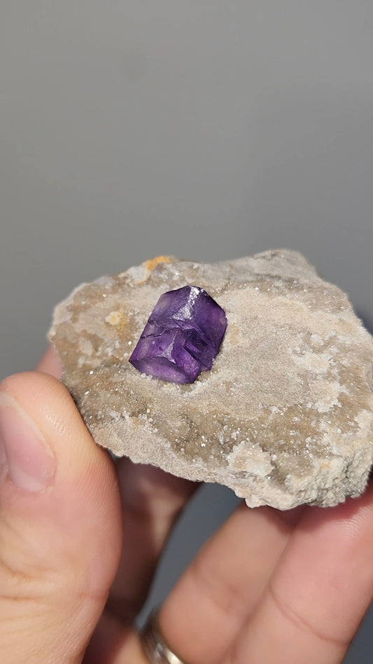 Fluorite on Matrix