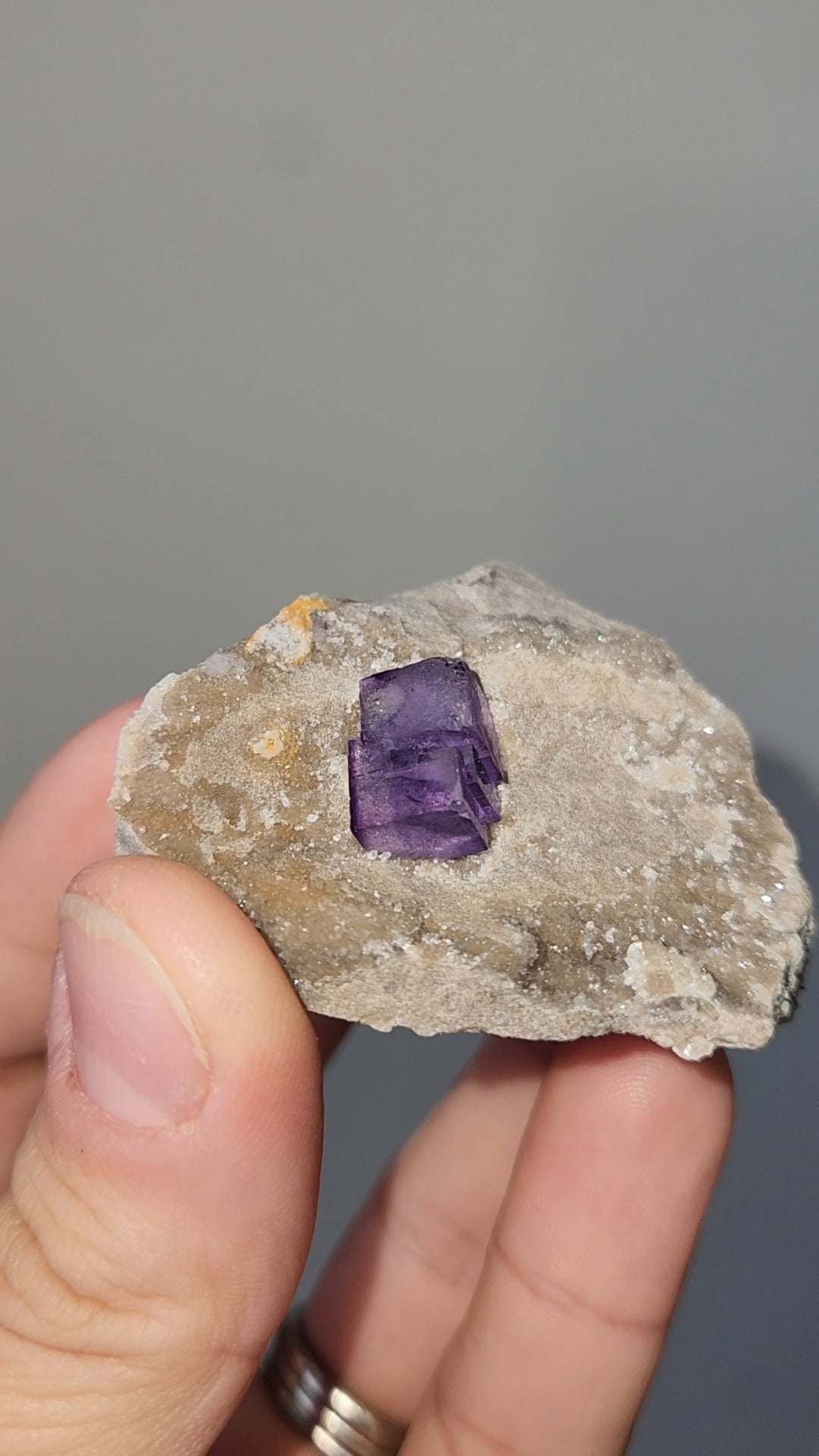 Fluorite on Matrix
