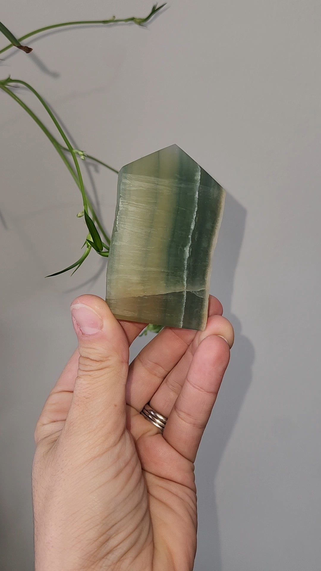 Mango Fluorite Tower