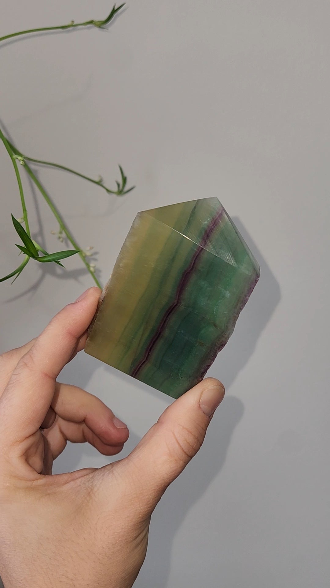 Mango Fluorite Tower