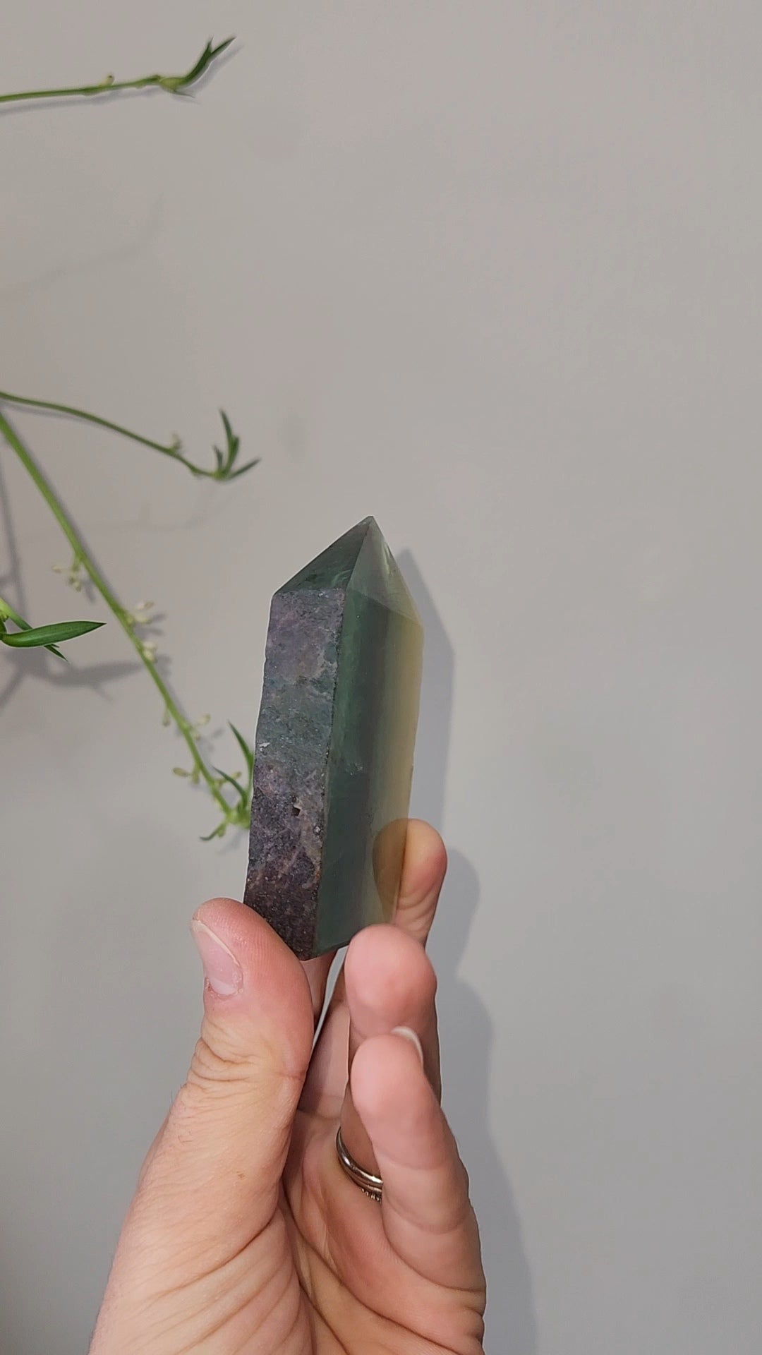 Mango Fluorite Tower