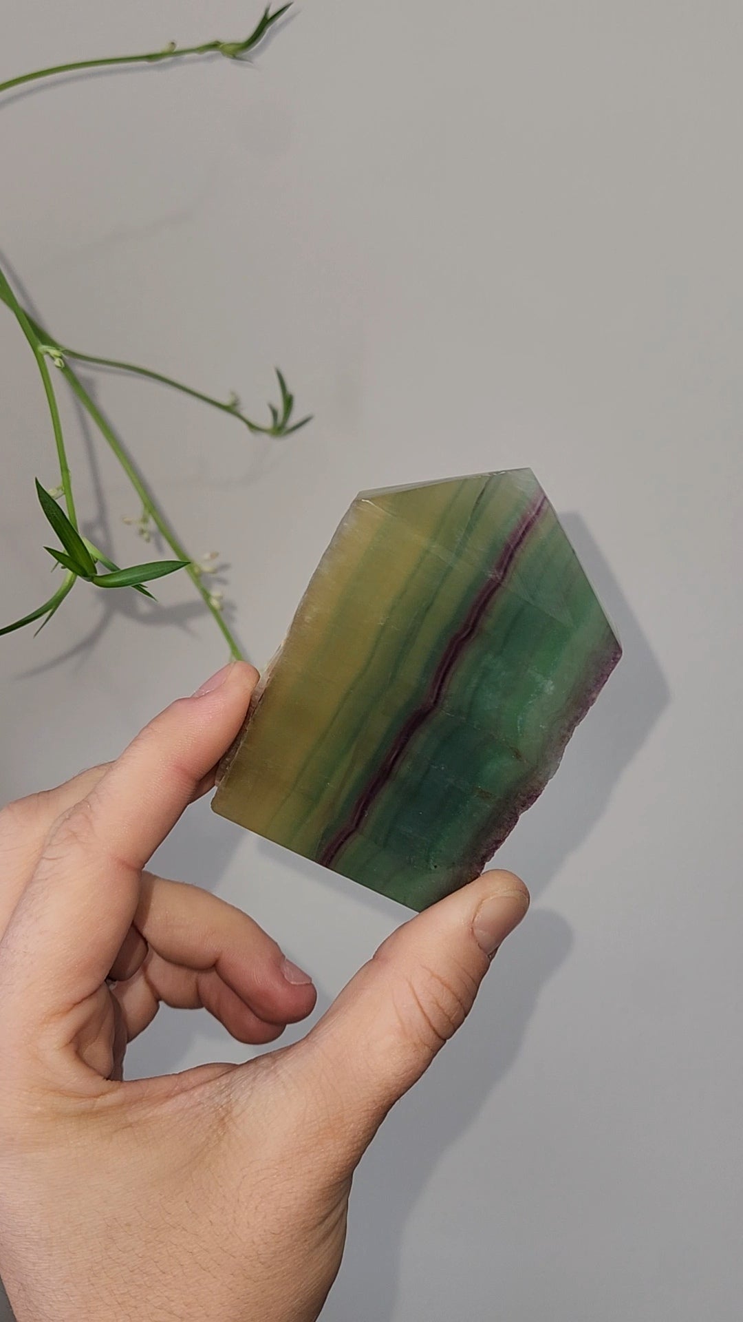 Mango Fluorite Tower