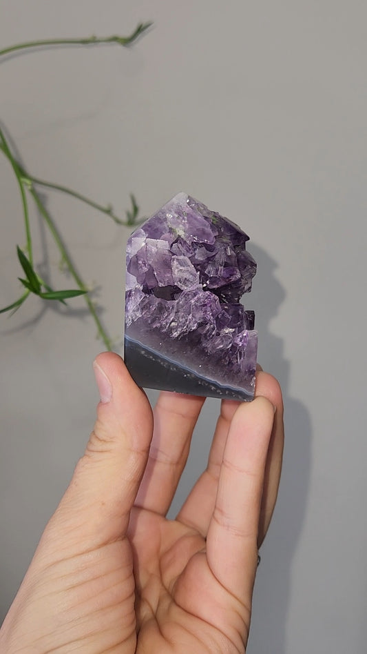 Amethyst Agate Tower