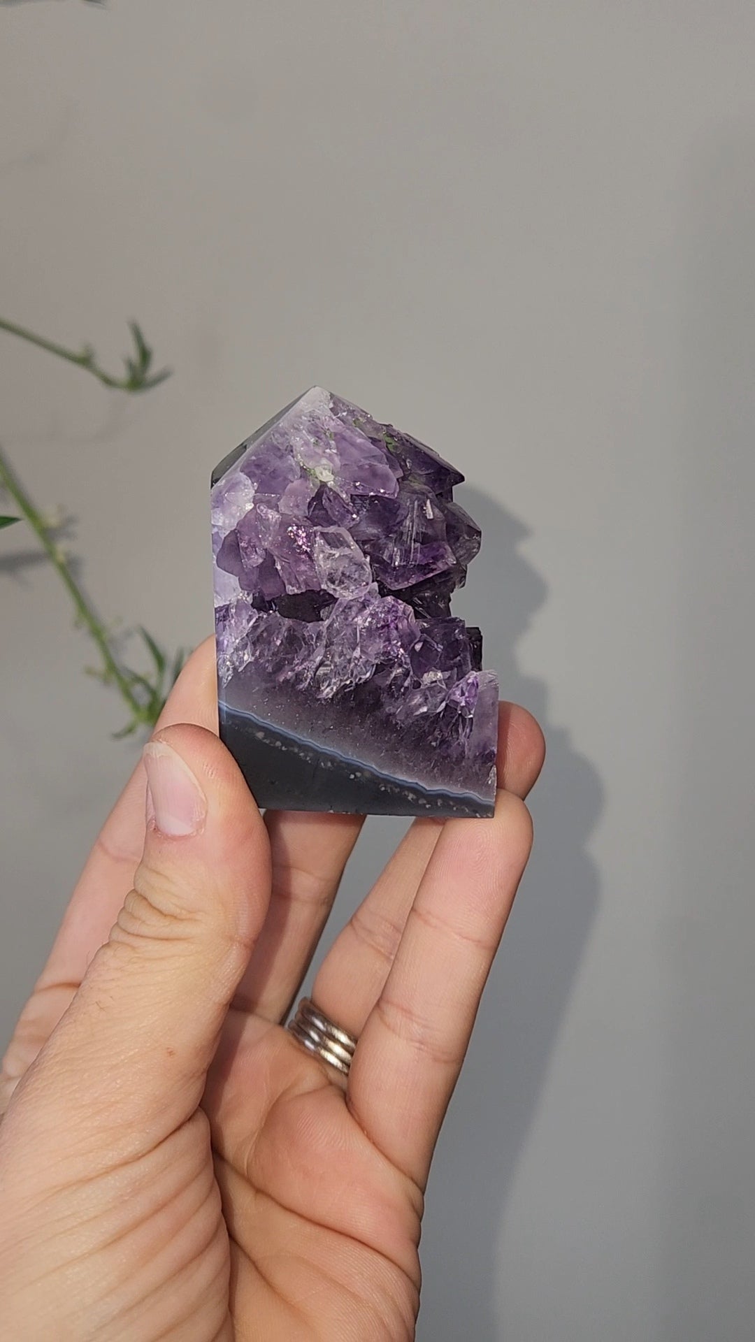 Amethyst Agate Tower