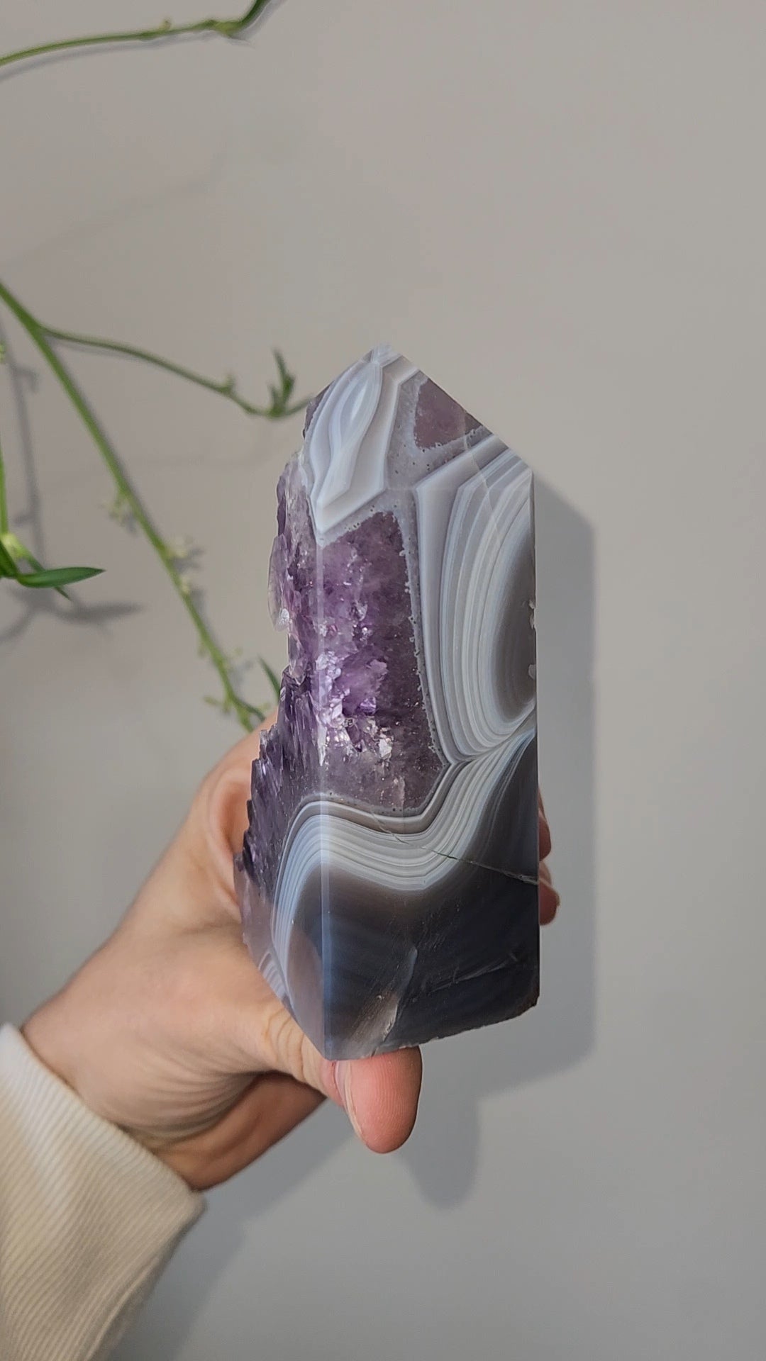 Amethyst Agate Tower