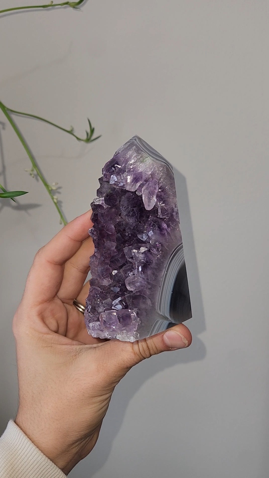 Amethyst Agate Tower