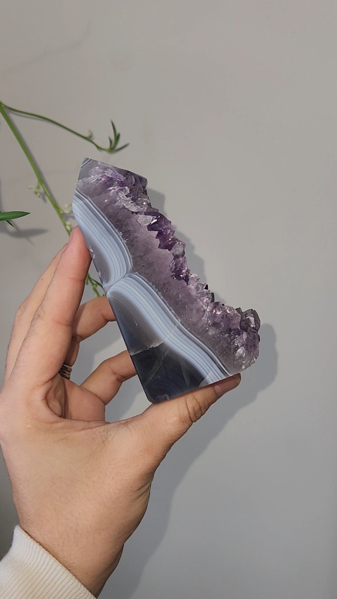 Amethyst Agate Tower