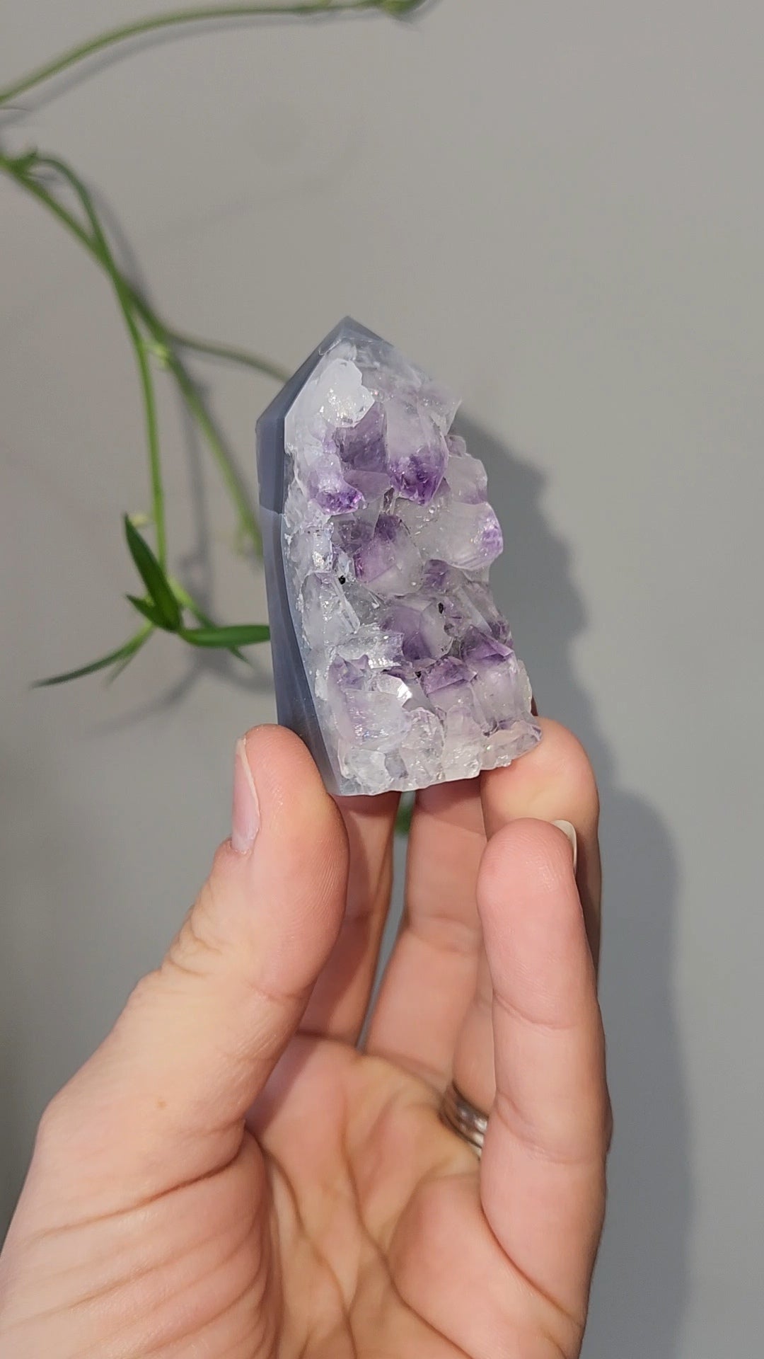 Amethyst Agate Tower