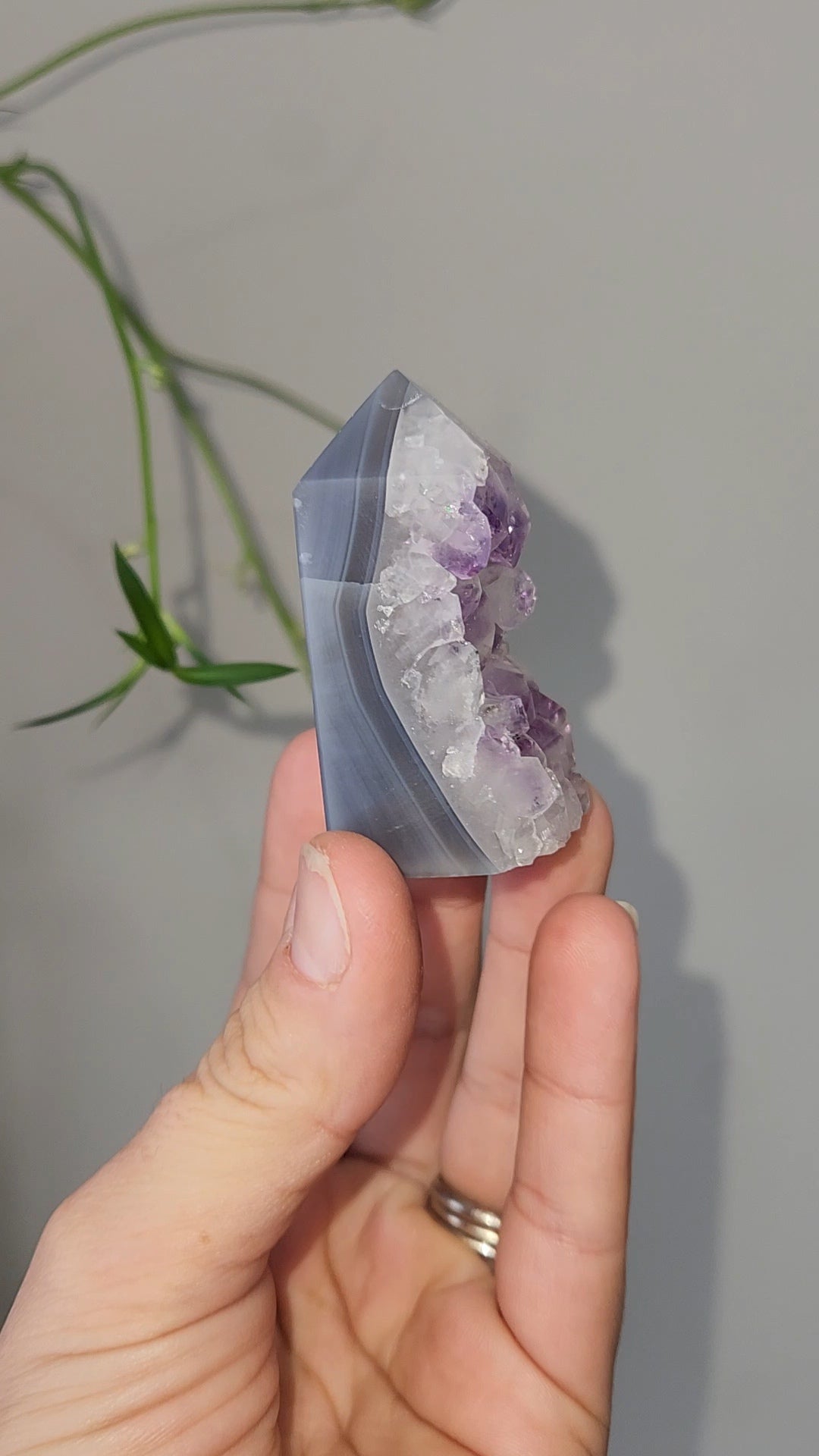 Amethyst Agate Tower