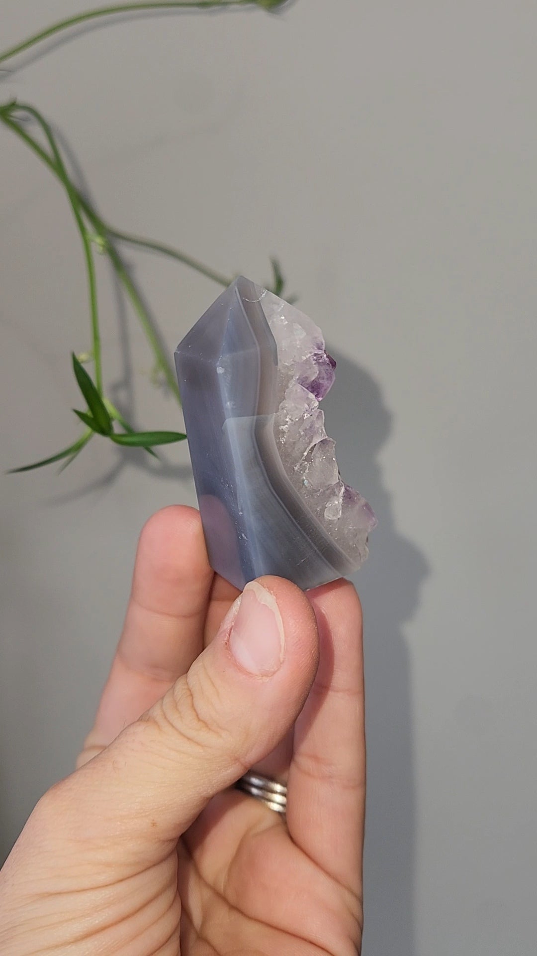 Amethyst Agate Tower