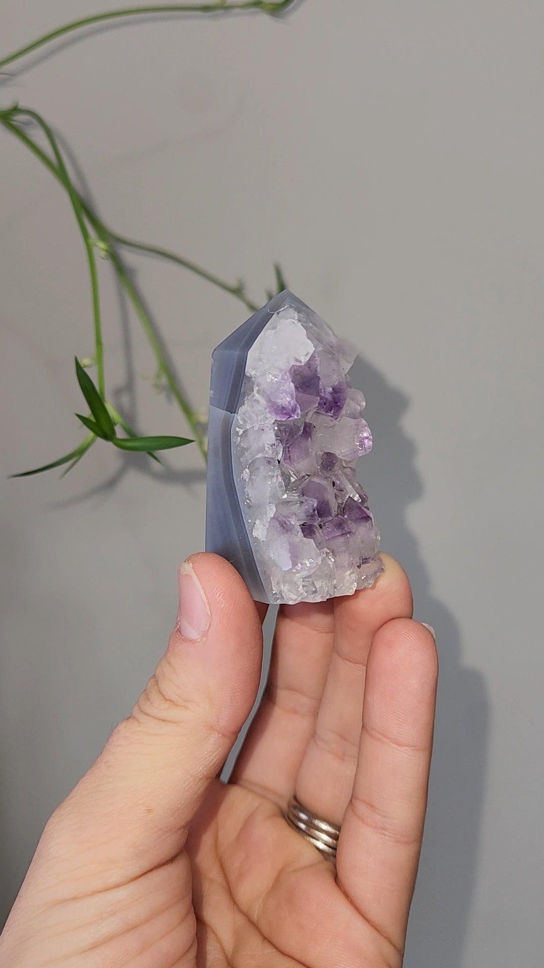 Amethyst Agate Tower