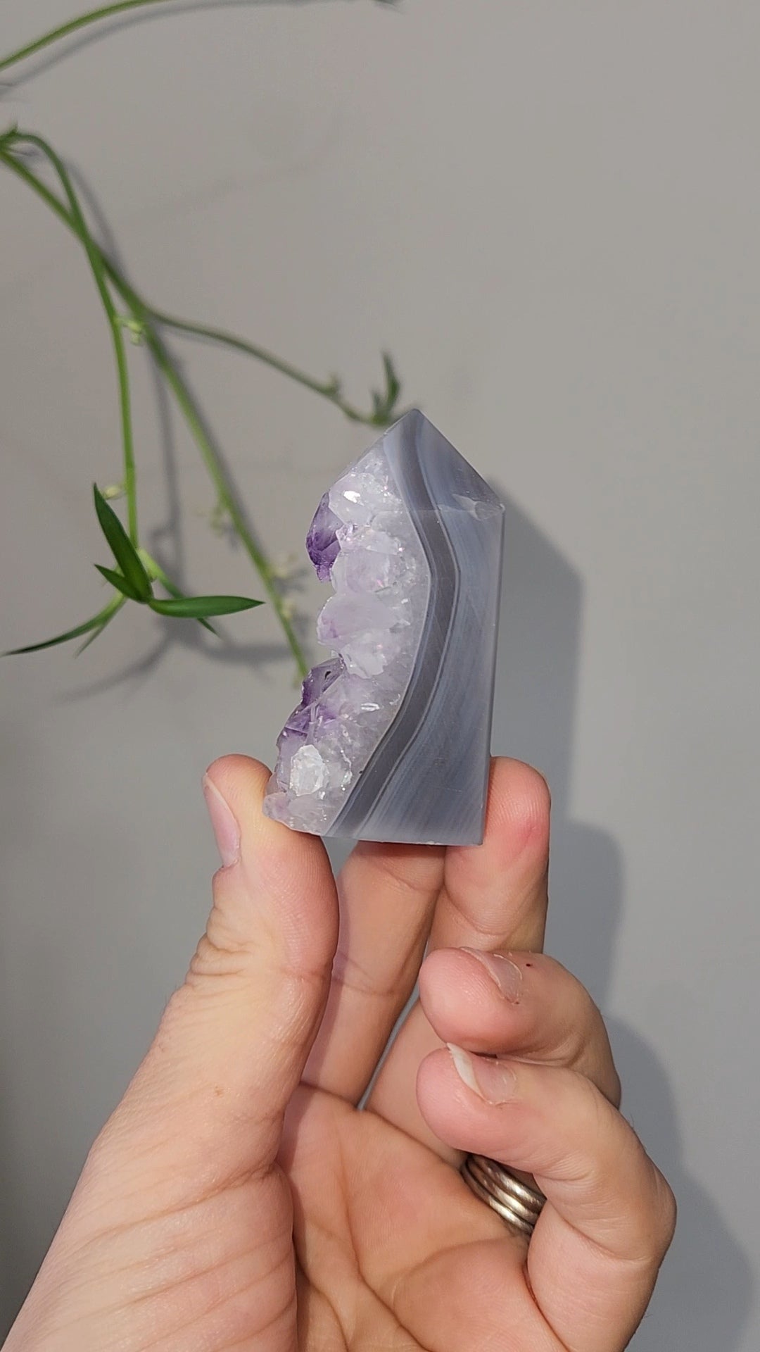 Amethyst Agate Tower