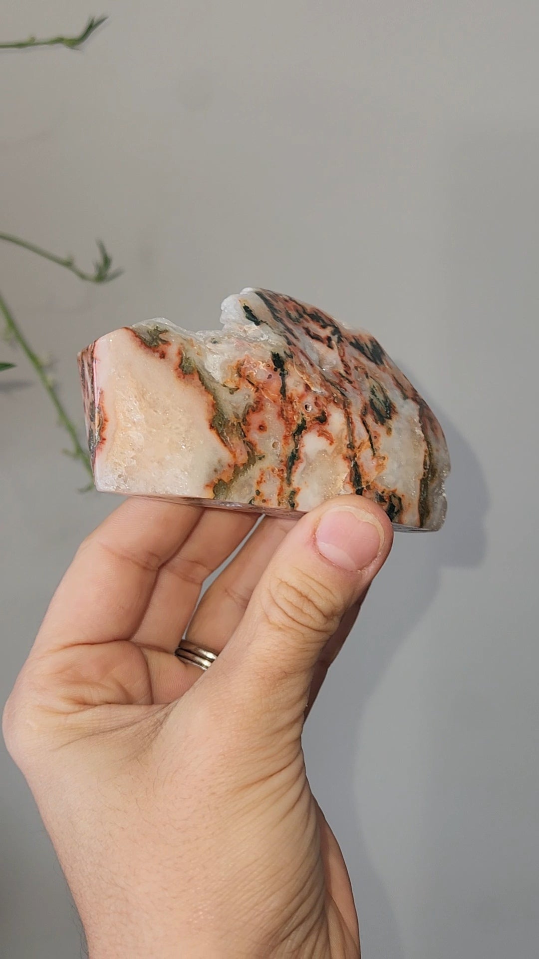 Red Moss Agate