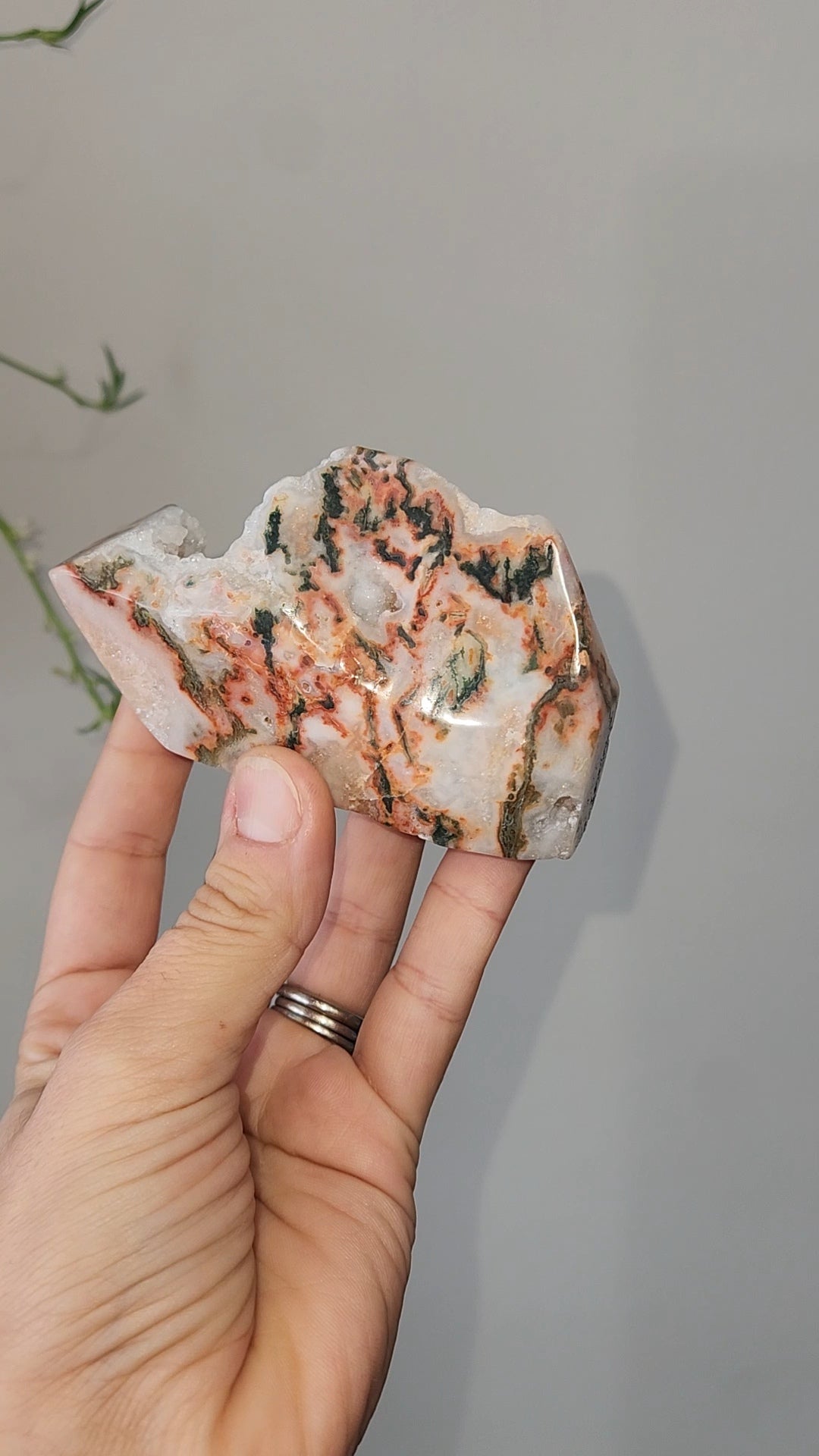 Red Moss Agate