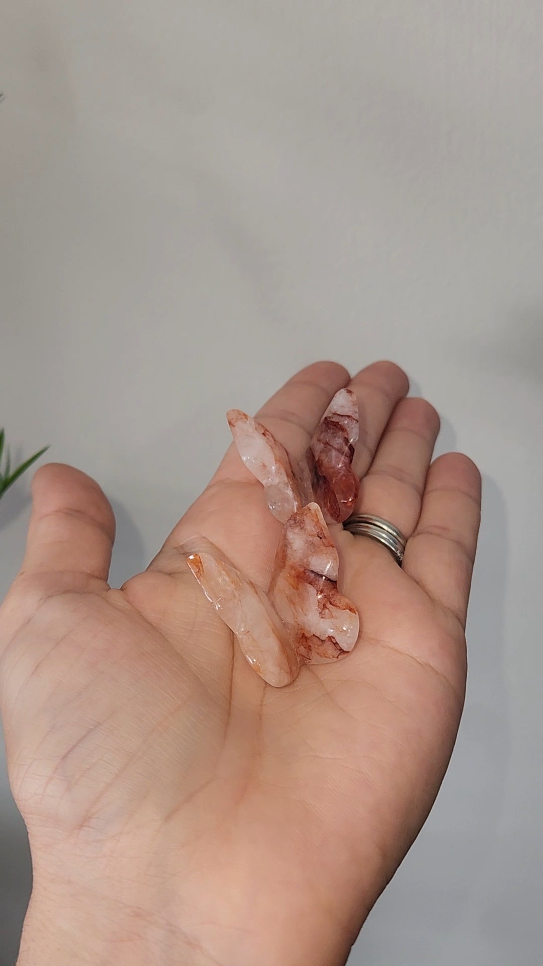 Fire Quartz 3D Butterfly