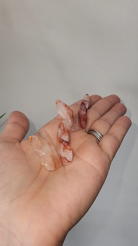 Fire Quartz 3D Butterfly