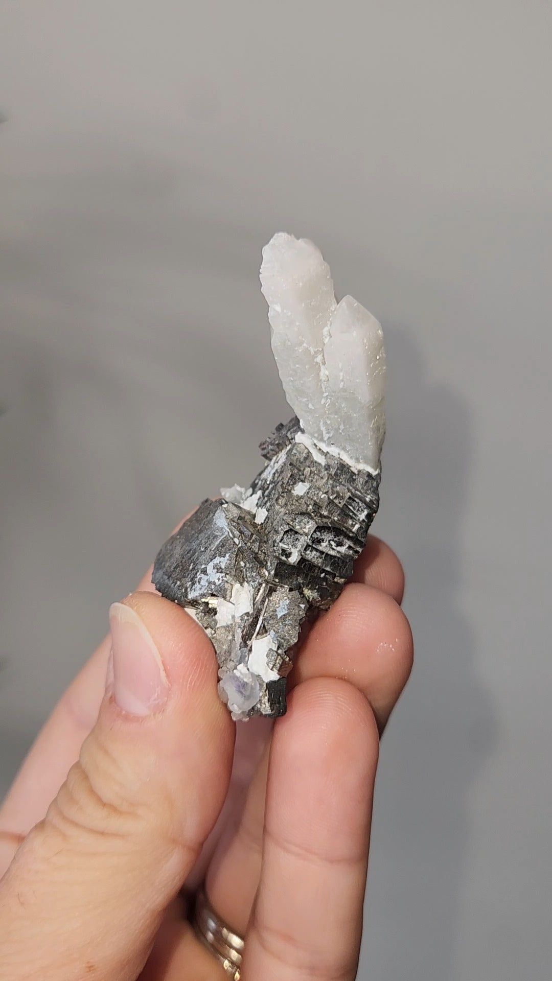 Pyrite & Quartz Specimen