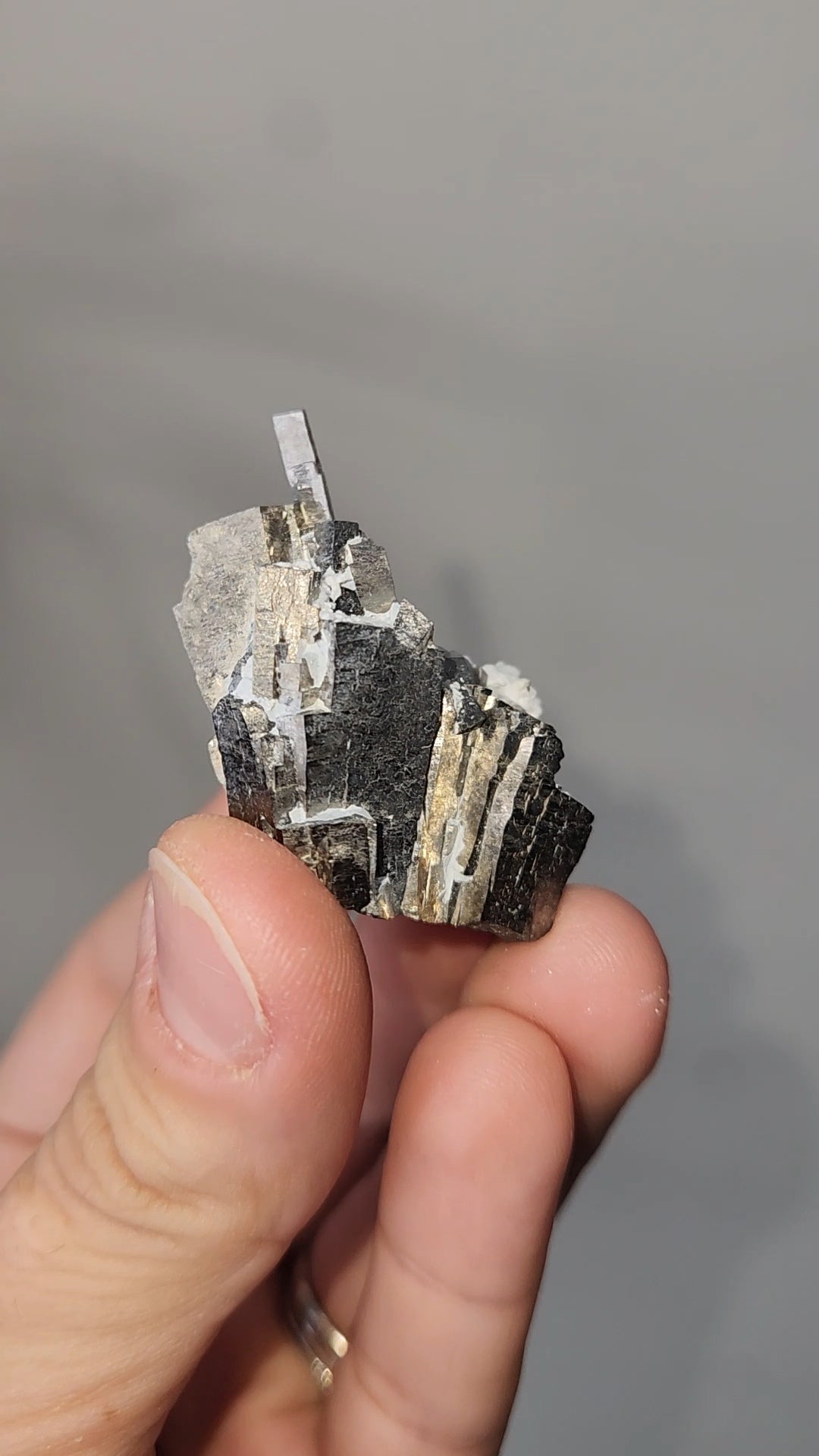 Pyrite & Quartz Specimen