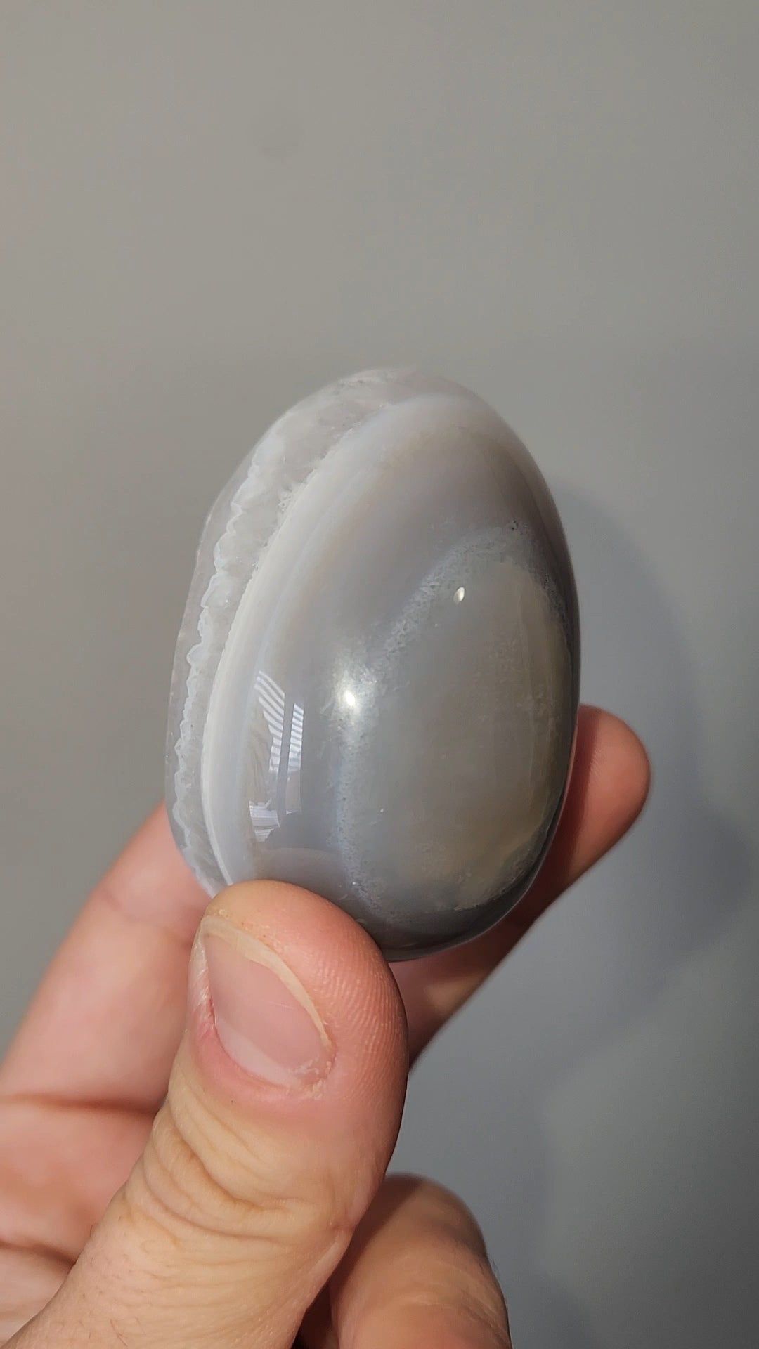 Druzy Agate Egg