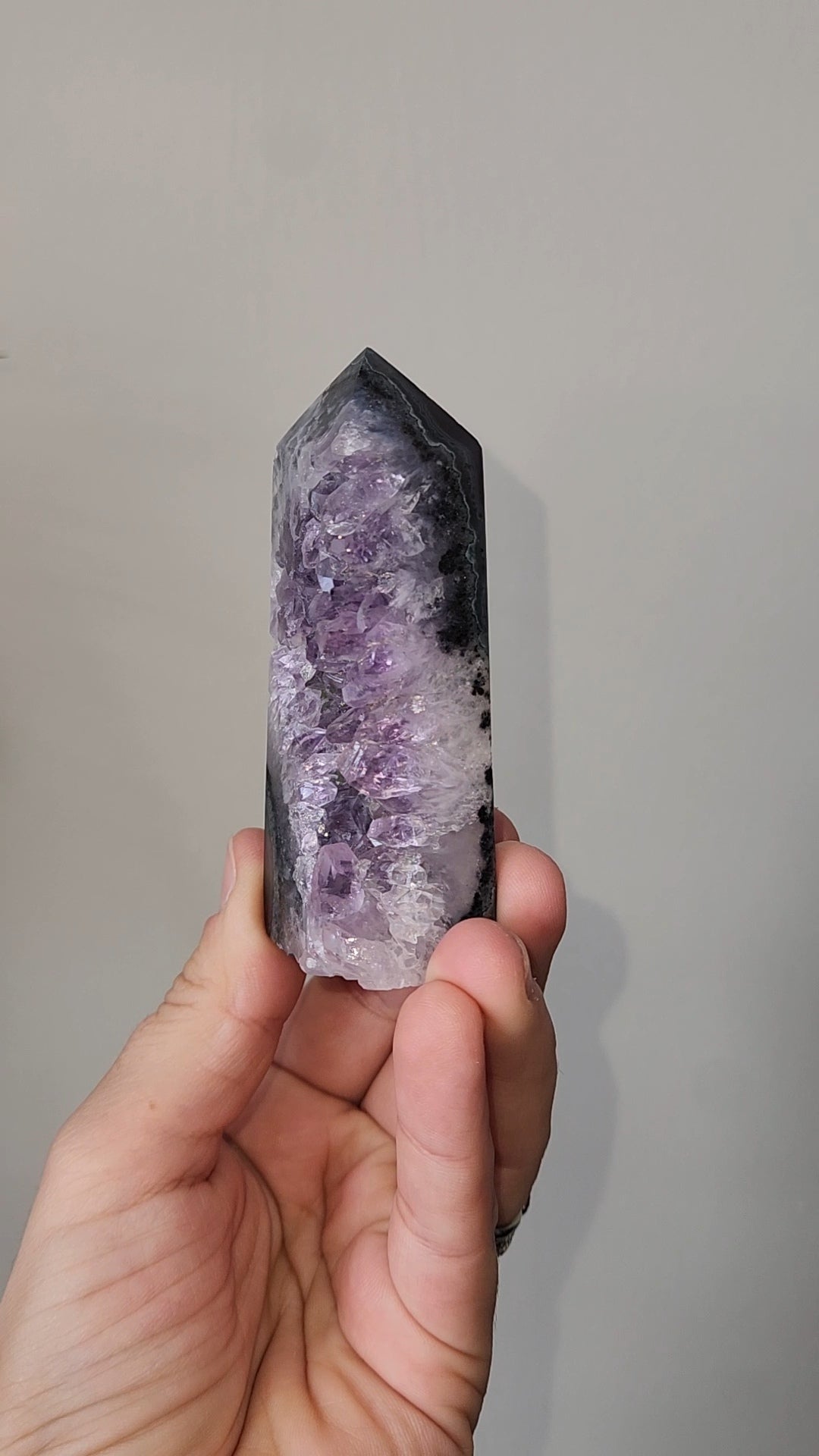 Amethyst Agate Tower