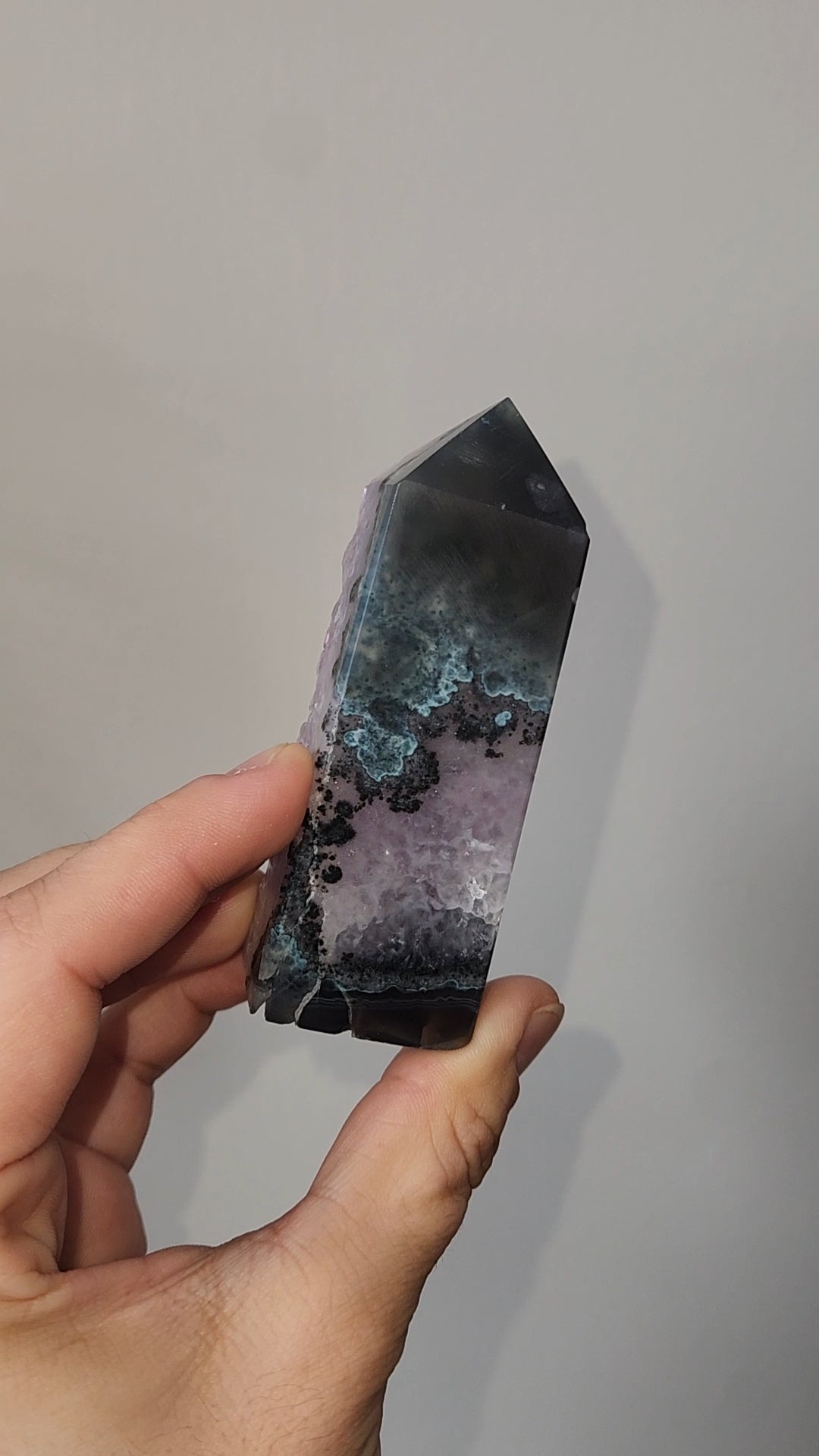 Amethyst Agate Tower