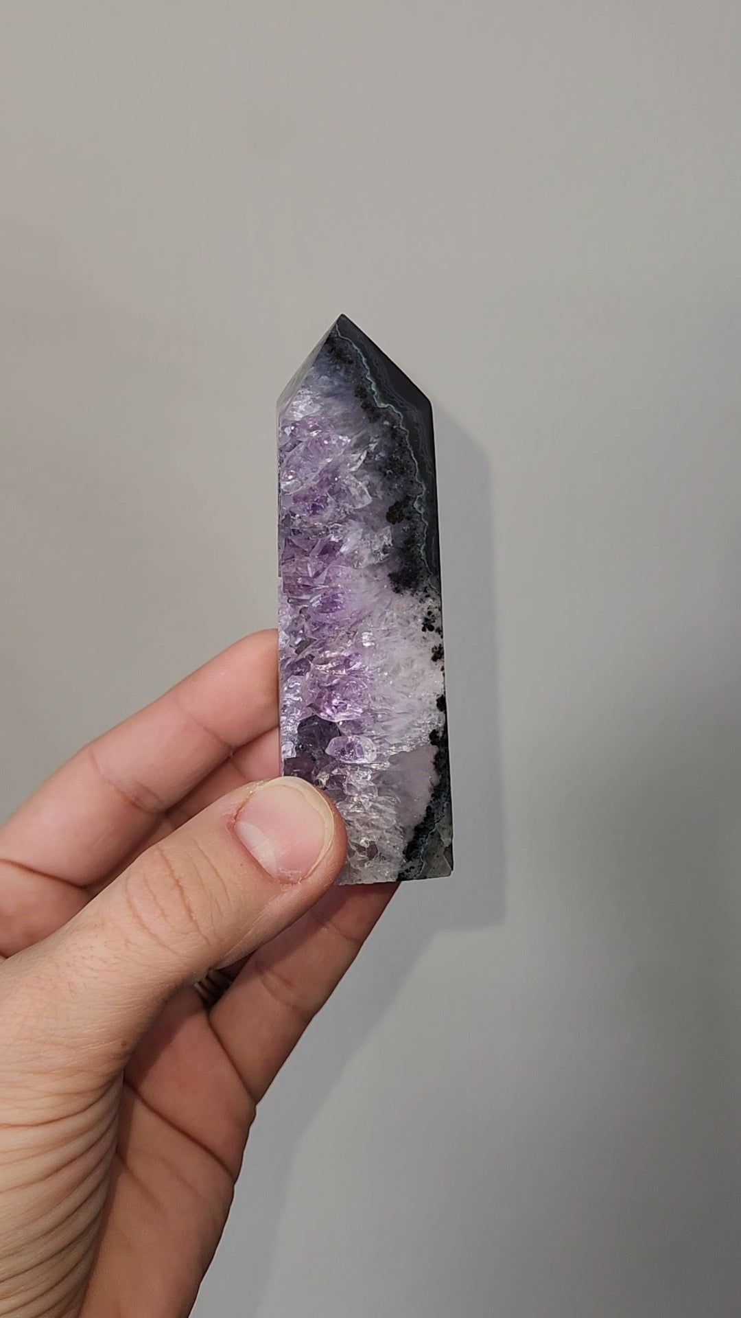 Amethyst Agate Tower