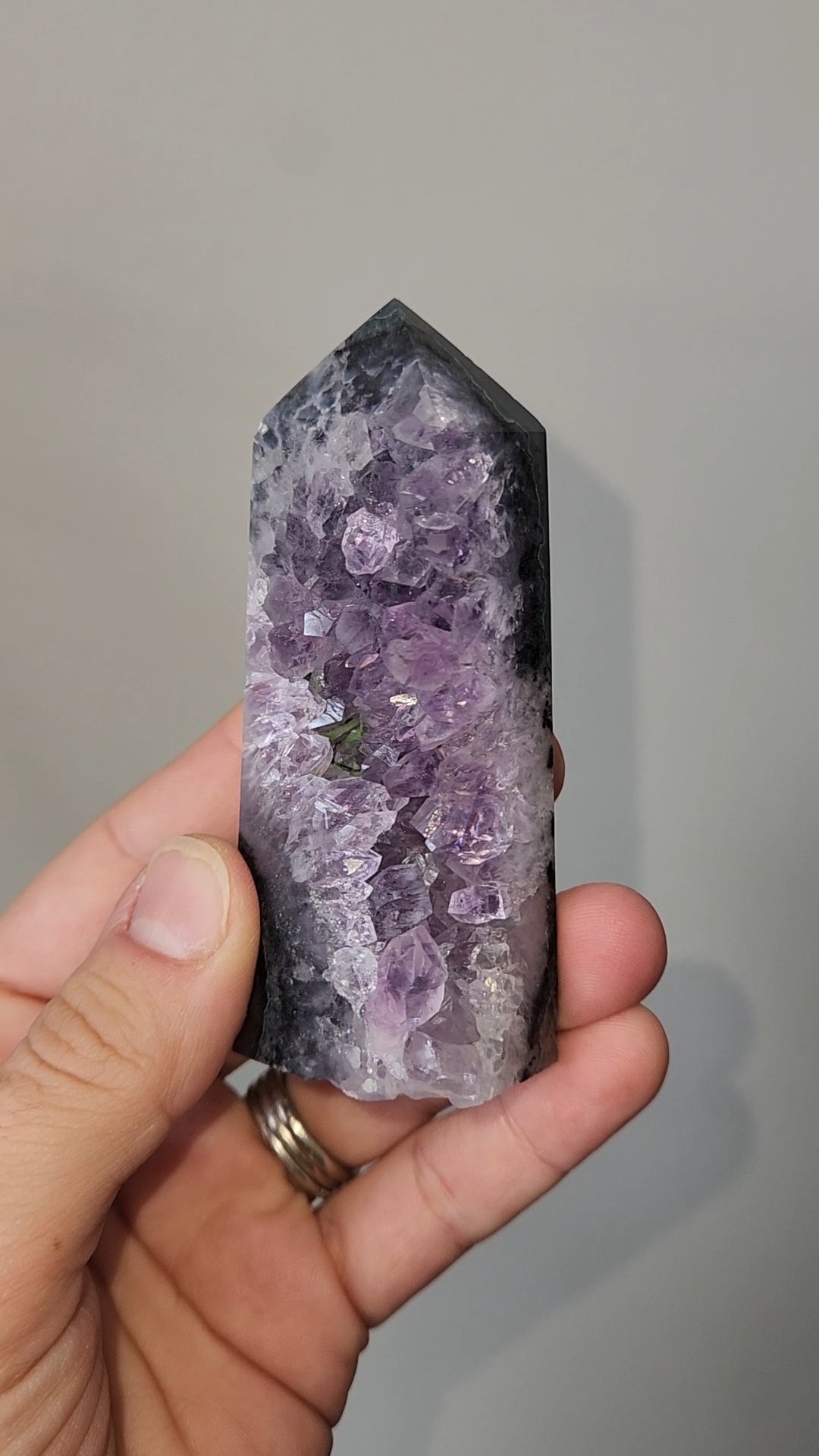 Amethyst Agate Tower