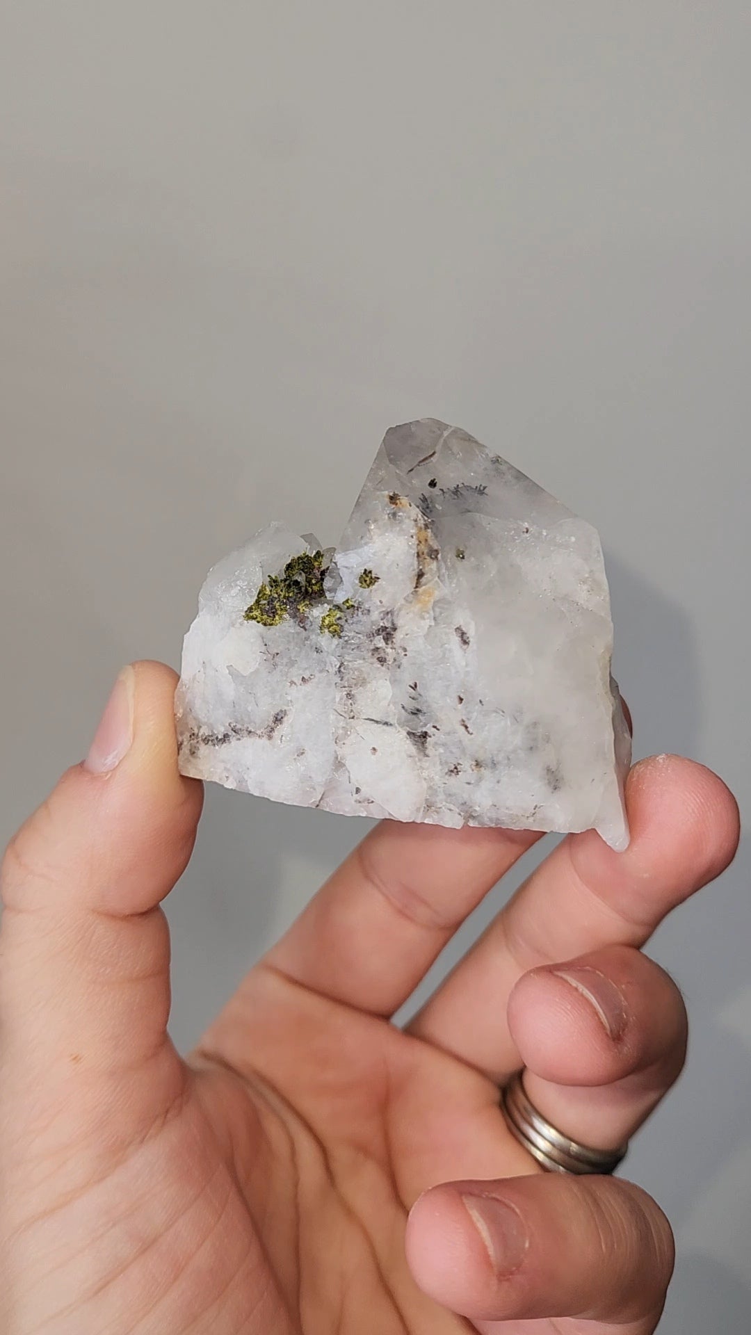 Epidote and Quartz A