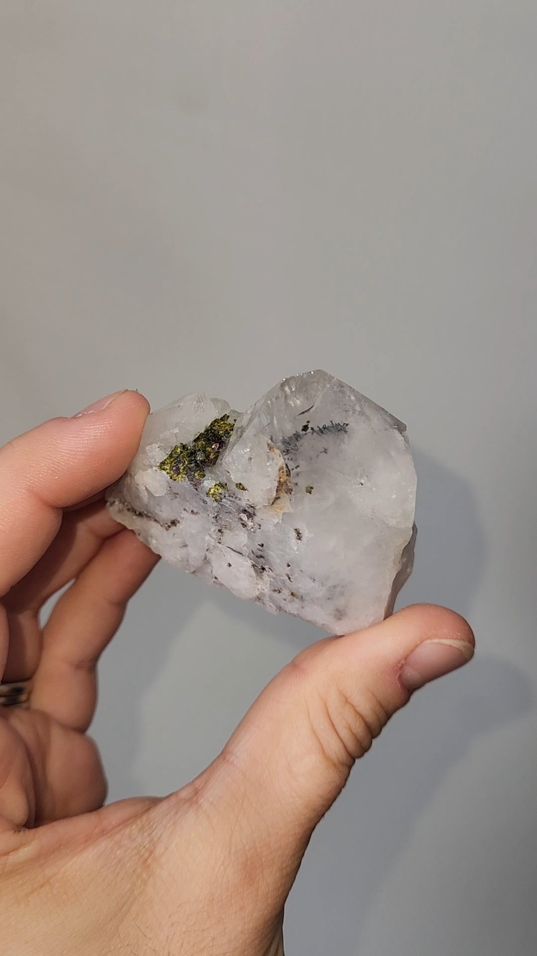 Epidote and Quartz A