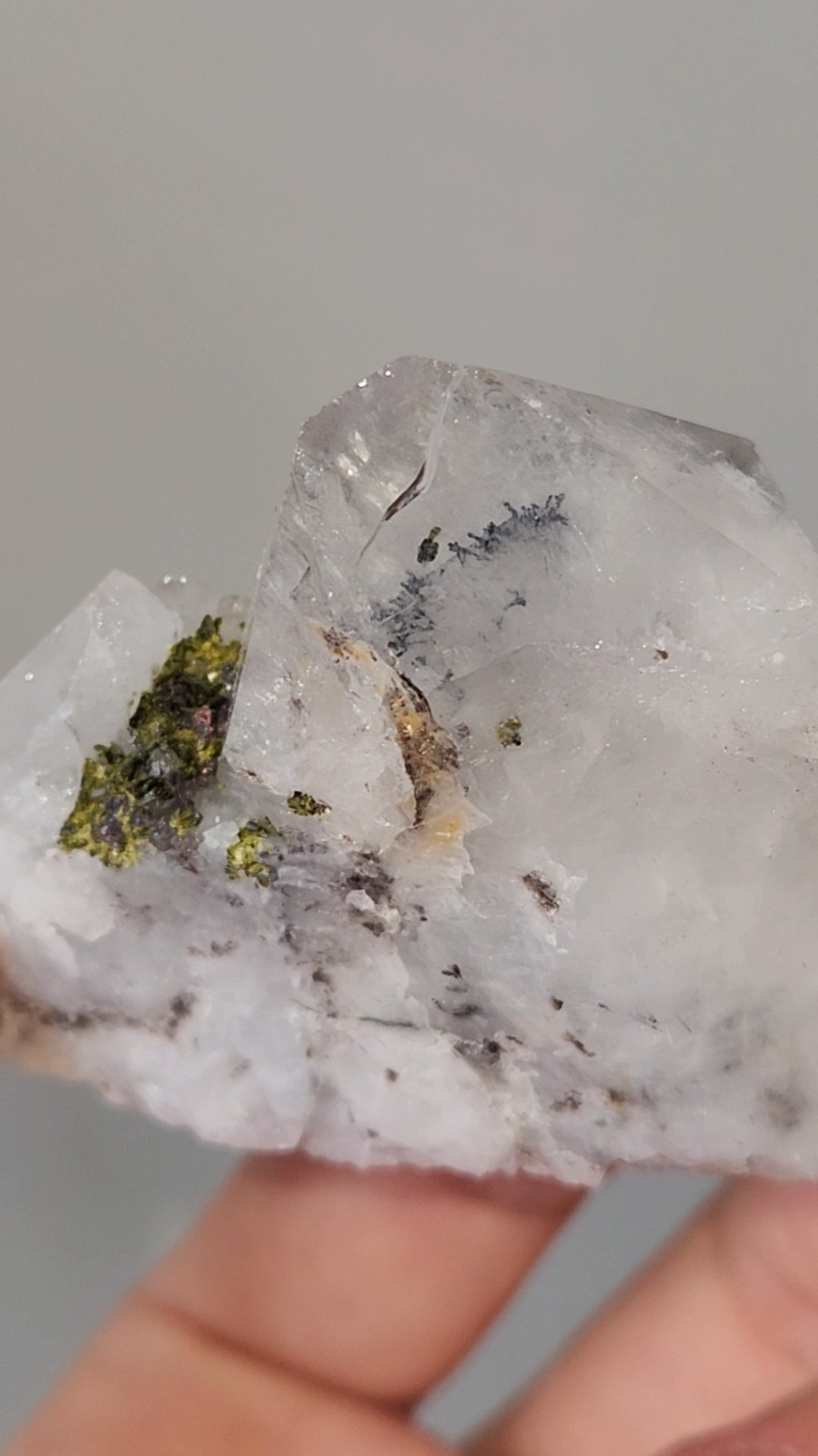 Epidote and Quartz A
