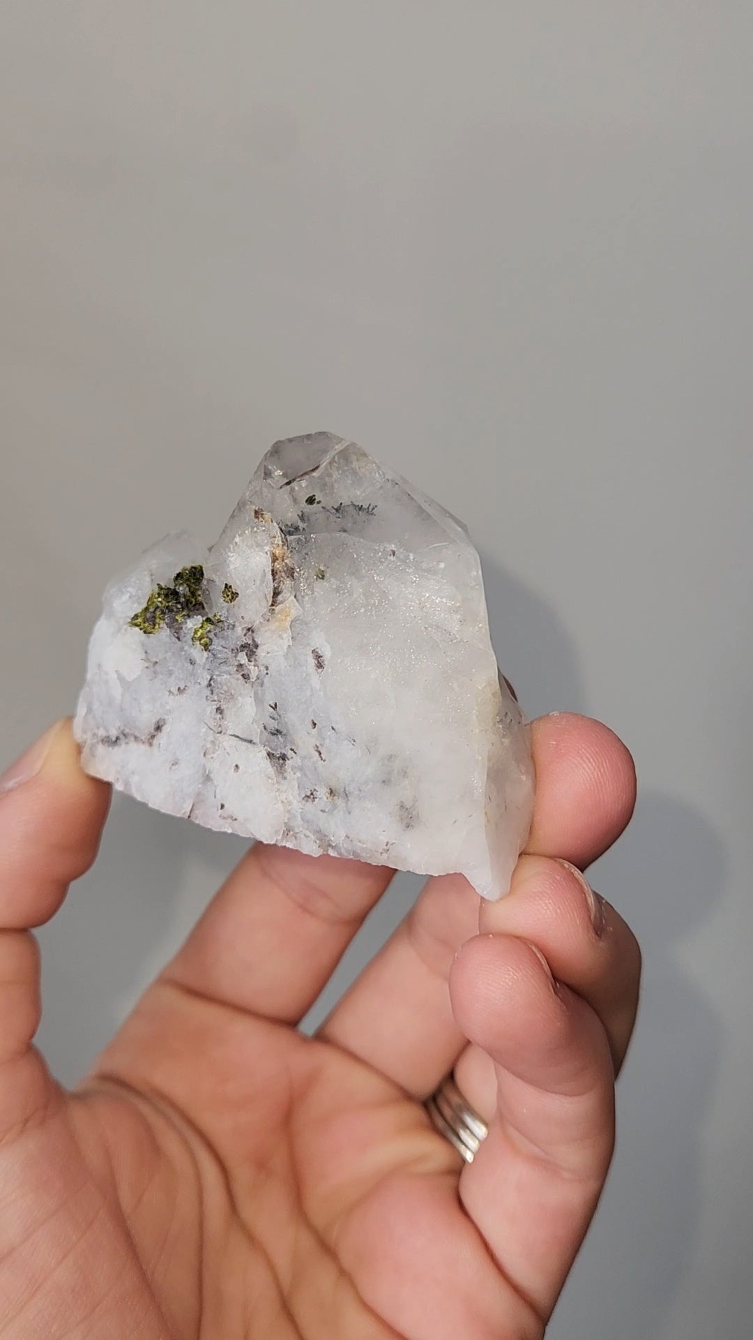 Epidote and Quartz A