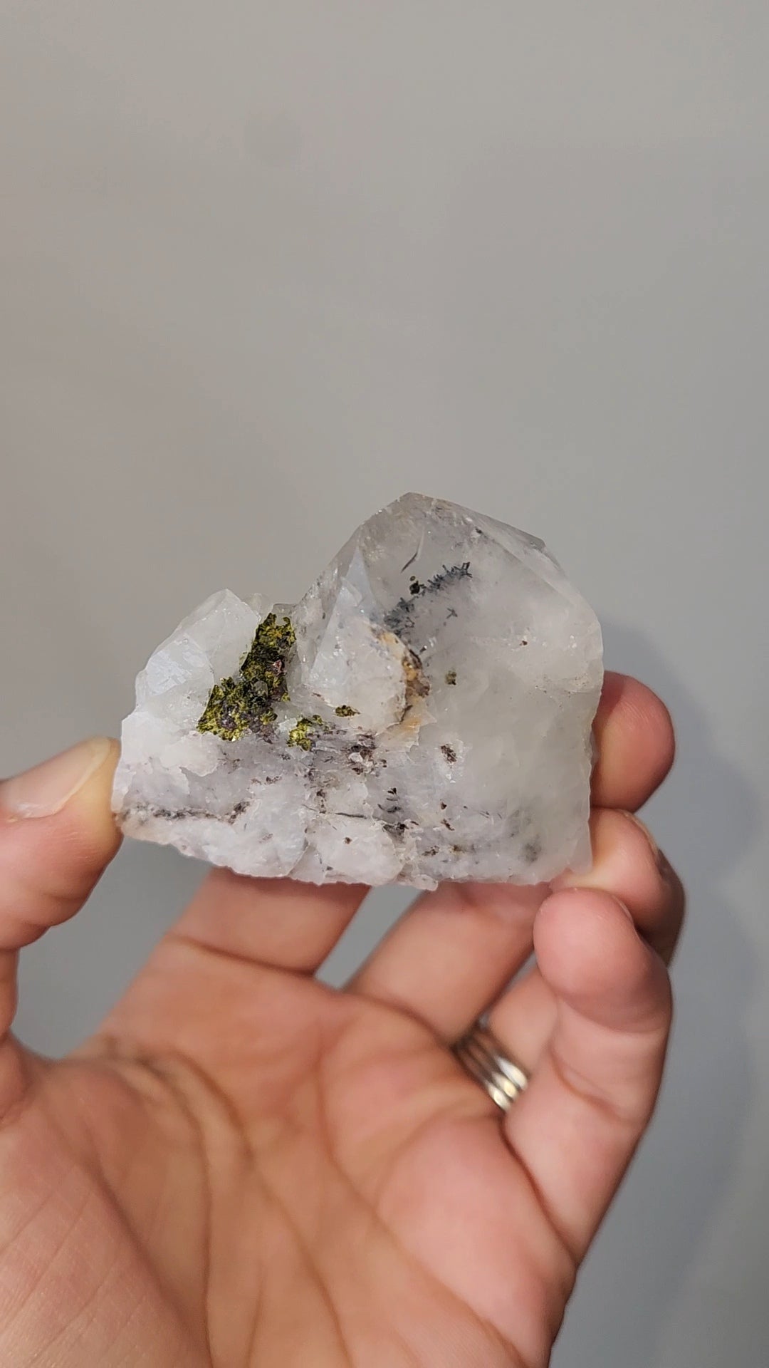 Epidote and Quartz A