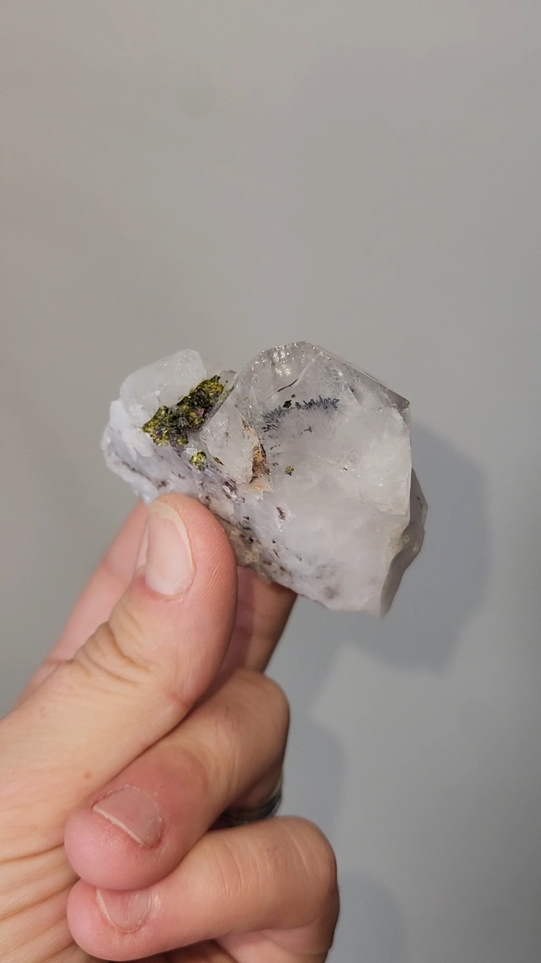 Epidote and Quartz A
