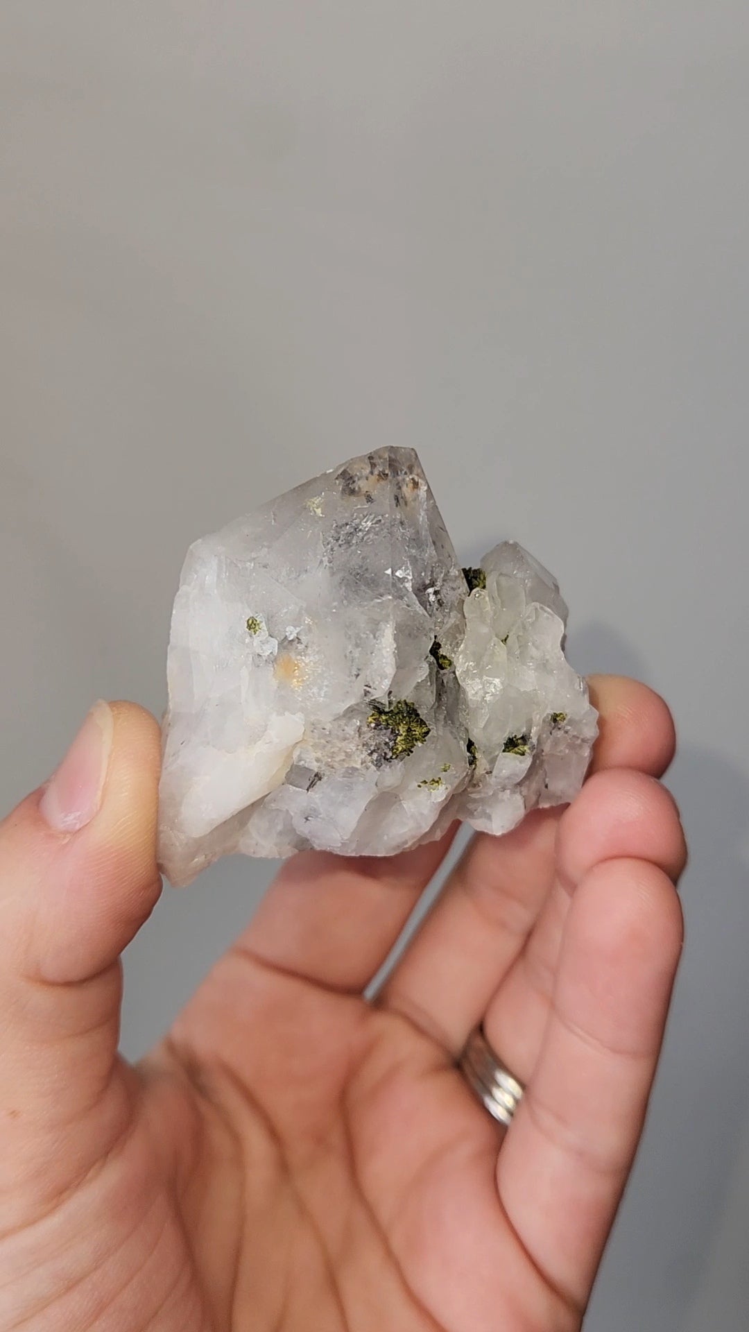 Epidote and Quartz A