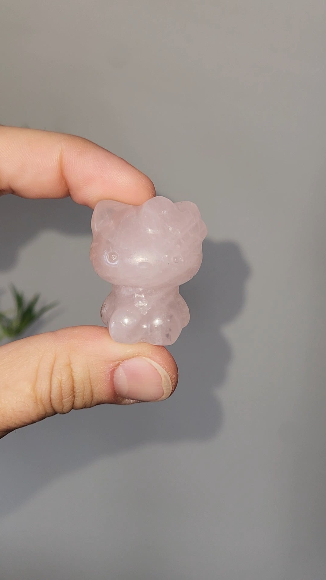 Rose Quartz Hello Kitty
