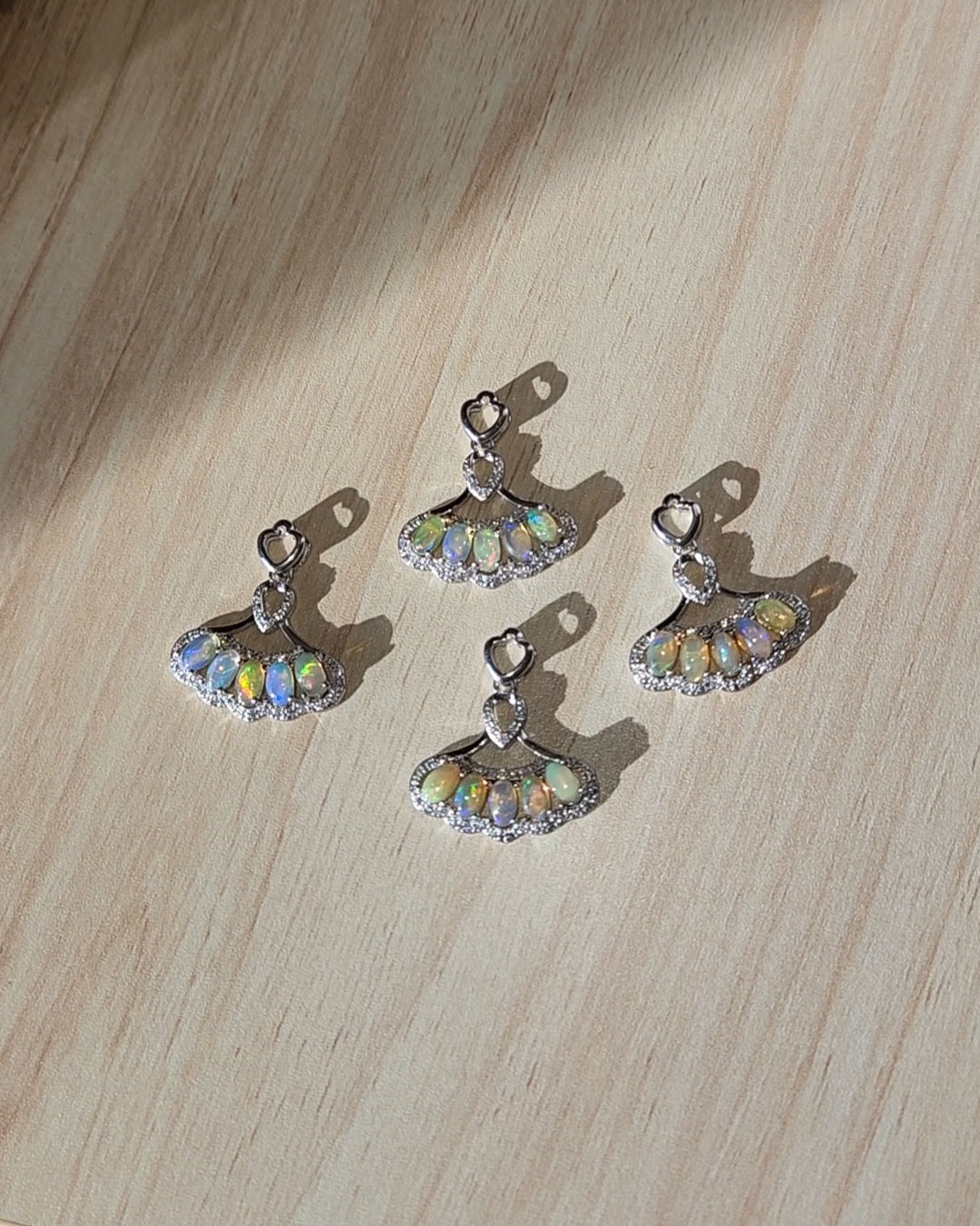Opal Necklace Pendant | 925 Sterling Silver