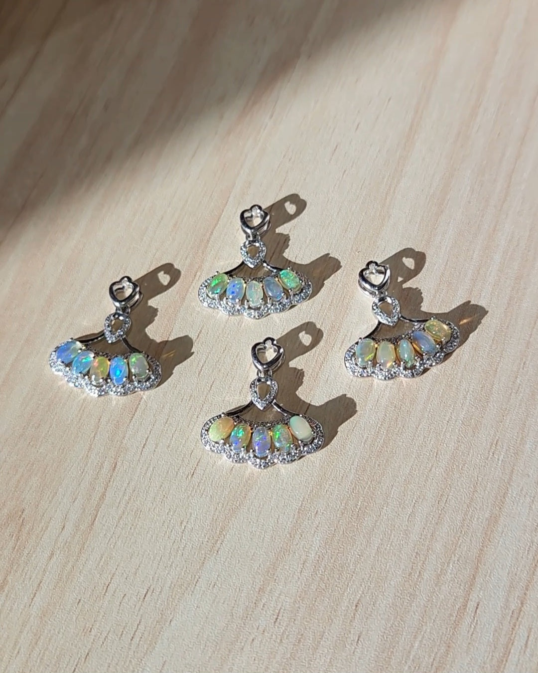 Opal Necklace Pendant | 925 Sterling Silver