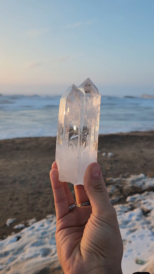 Clear Quartz Double Point