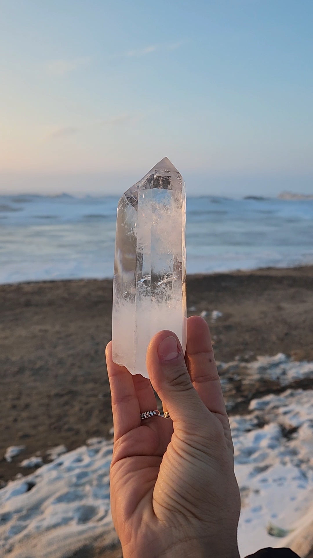 Clear Quartz Double Point