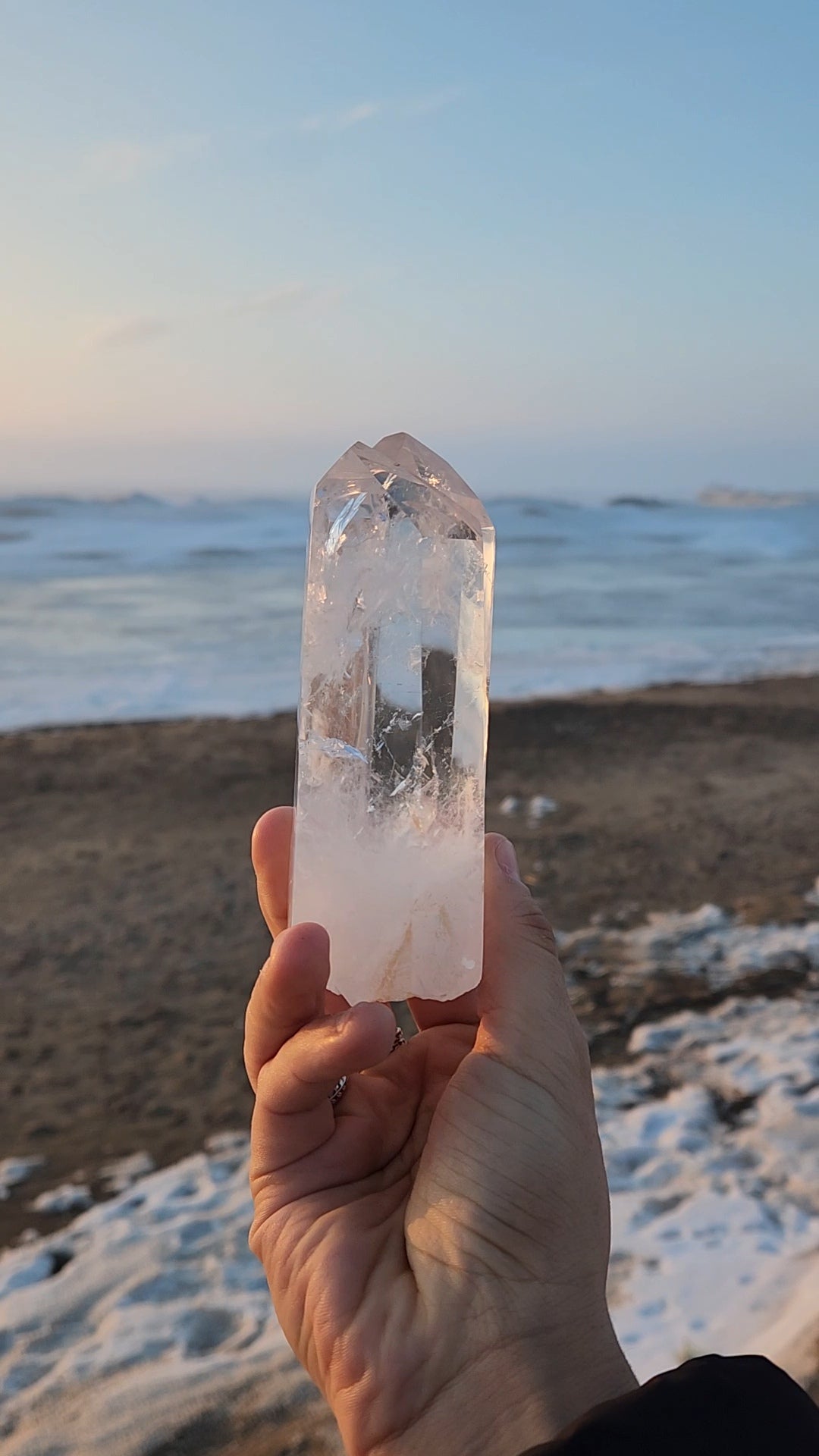Clear Quartz Double Point