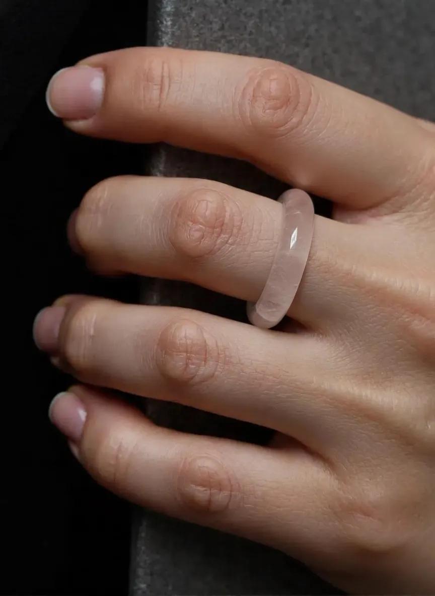 Rose Quartz Ring